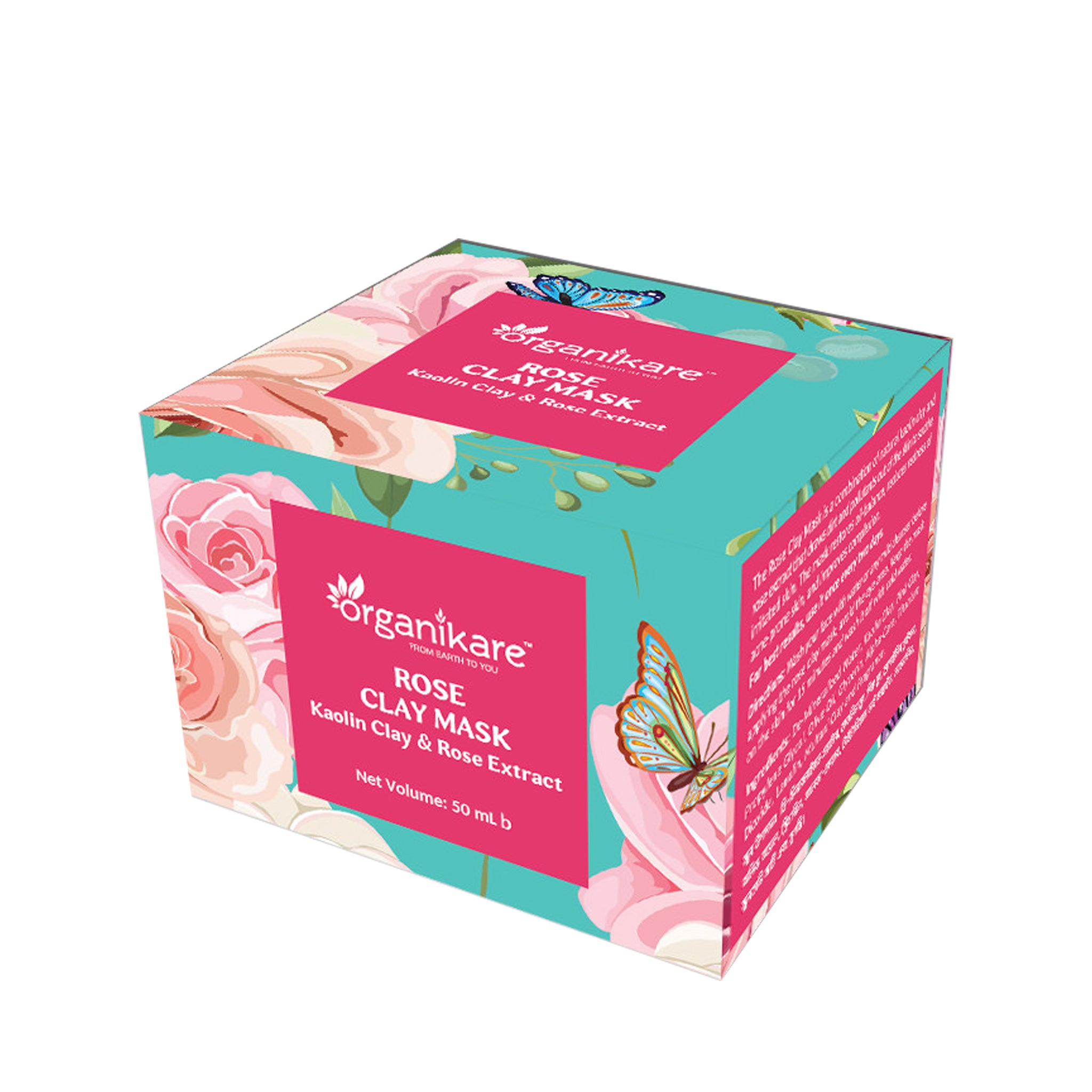Organikare Rose Clay Mask (50ml)