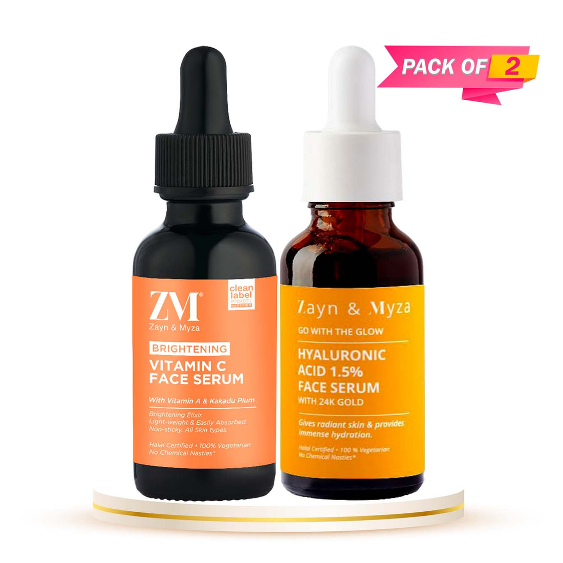 Zayn &amp; Myza Serums Combo - Glow Booster
