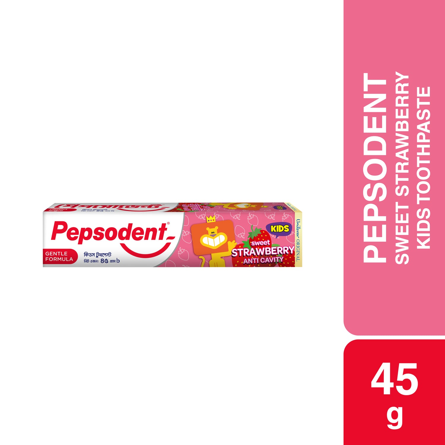 Pepsodent Kids Toothpaste Sweet Strawberry 45g – OHSOGO