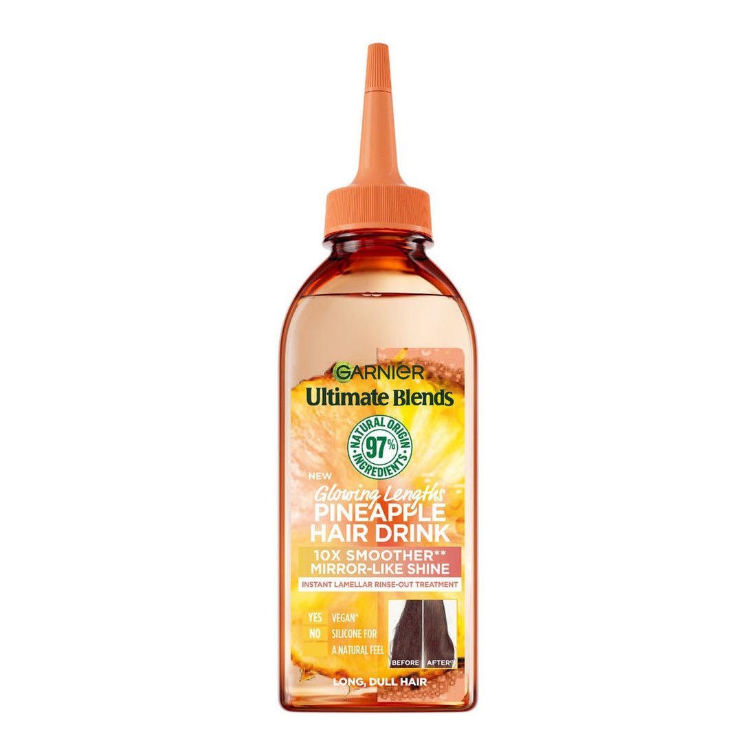 Garnier Ultimate Blends Glowing Lengths Pineapple Hair Drink 200ml