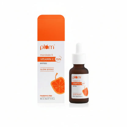 Plum Mandarin &amp; Vitamin C 15% Glow Boost Serum (30ml)