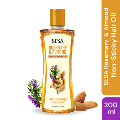 SESA Rosemary and Almond Non-Sticky Hair Oil