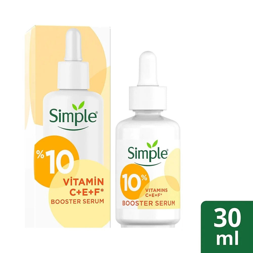 Simple 10% Vitamin C+E+F Booster Serum 30ml