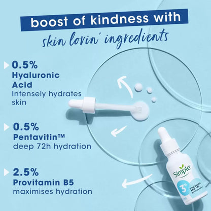 Simple Hyaluronic Acid B5 Booster Serum 30ml