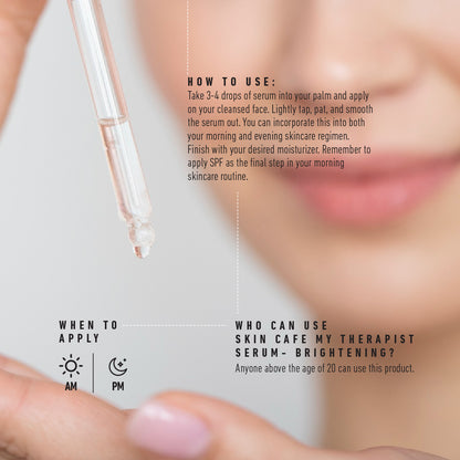 Skin Cafe My Therapist Serum - Brightening (30ml)