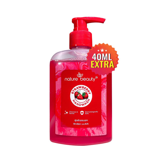 Nature Beauty Hand Wash- Strawberry (200ml)