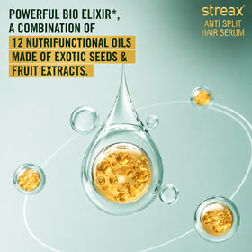 Streax Anti Split Hair Serum with Bio-Elixir (100ml) ingredient