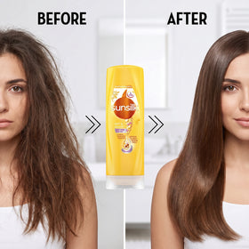 Sunsilk Soft &amp; Smooth Conditioner 300ml before after 