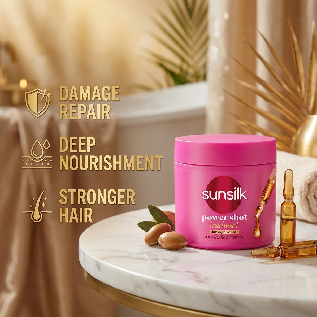 Sunsilk Treatment Power Shot Smooth Revival (250ml)-1