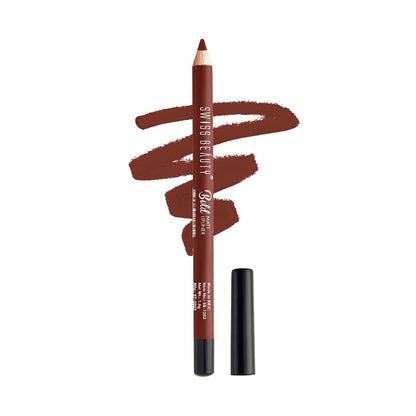 Swiss Beauty Bold Matte LipLiner - 06 Cherry Brown

