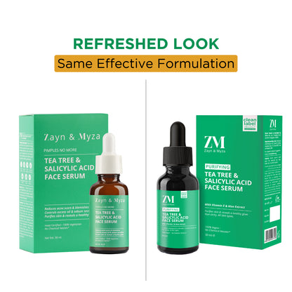 Zayn &amp; Myza Tea Tree &amp; Salicylic Acid Face Serum (30ml)