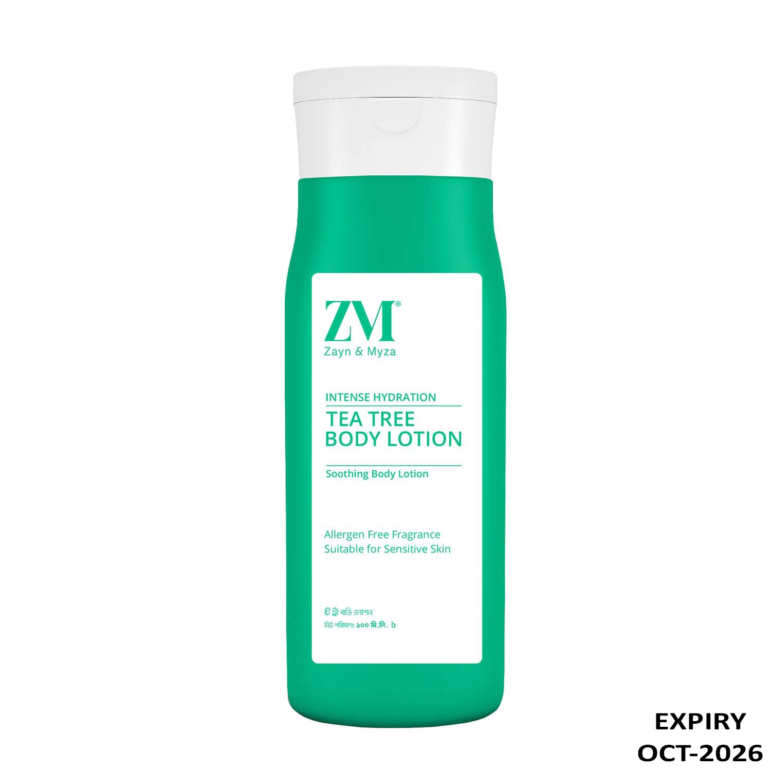 Zayn &amp; Myza Tea Tree Hydration Body Lotion (100ml) BD