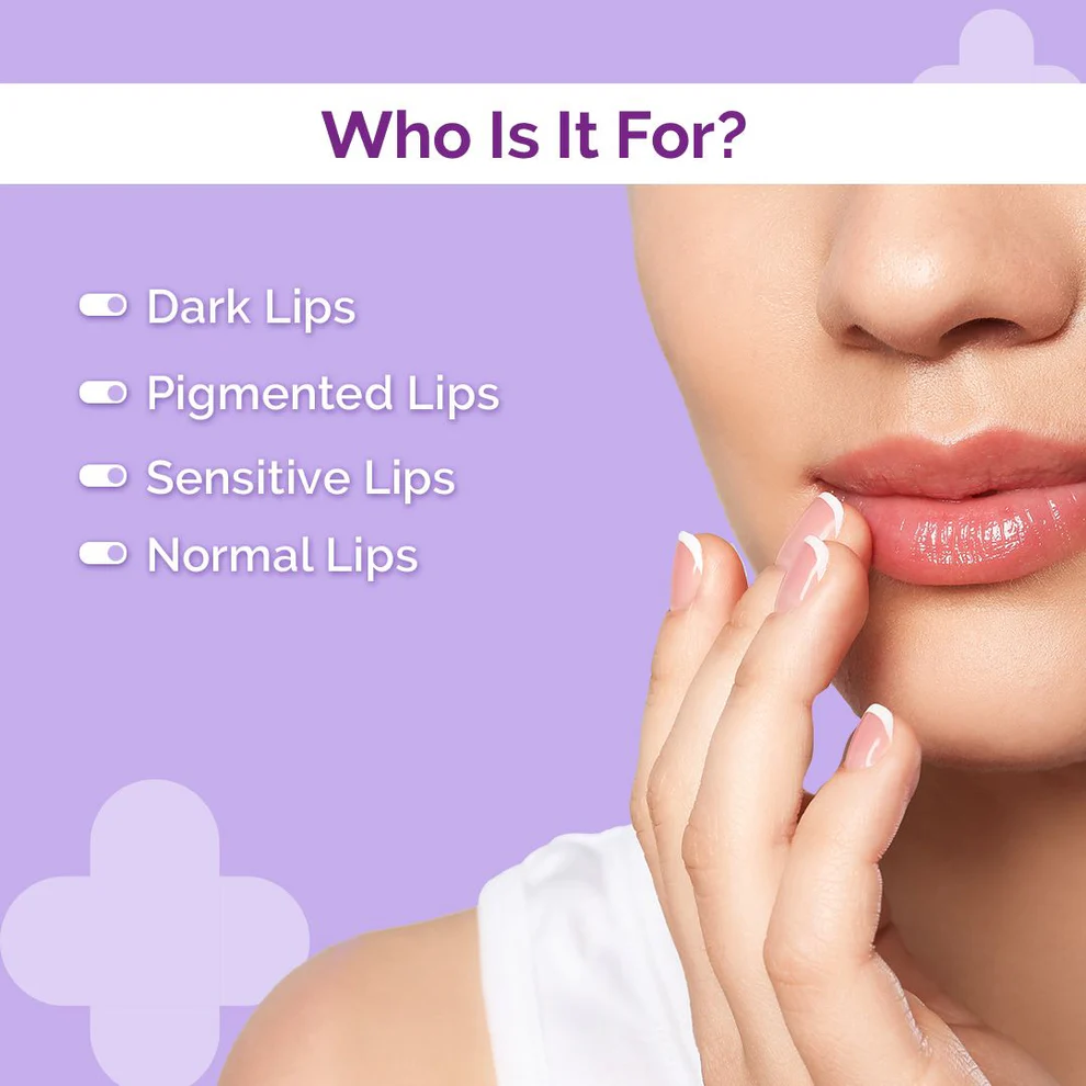 The Derma Co 1% Kojic Acid Lip Balm SPF 30 PA++ for Lip Pigmentation (4.5g)