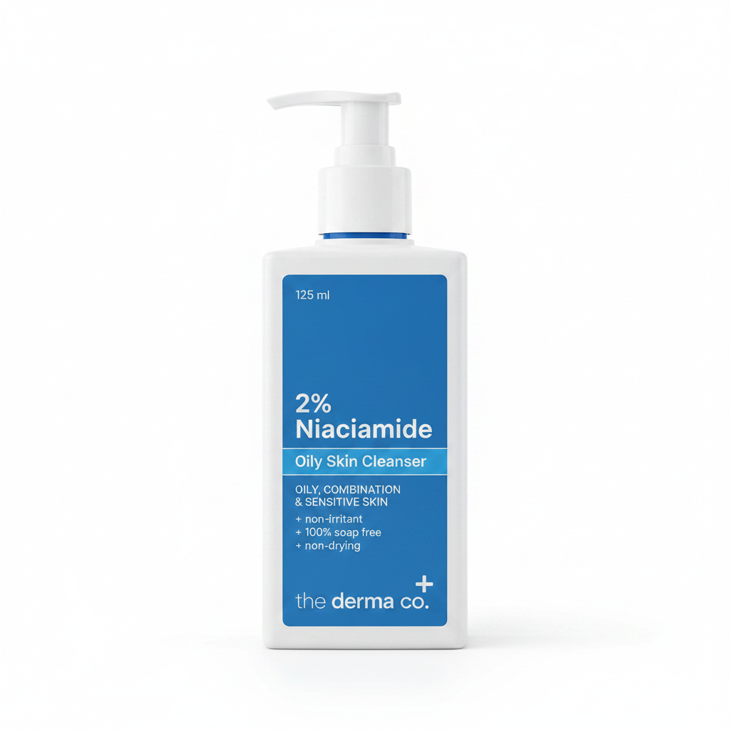 The Derma Co 2% Niacinamide Oily Skin Cleanser (125ml)-01