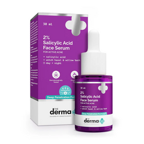 The Derma Co 2% Salicylic Acid Face Serum for Active Acne (30ml)