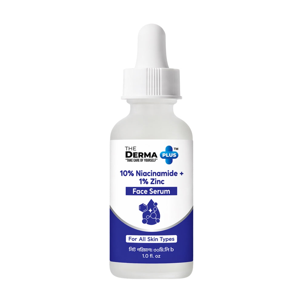 The Derma Plus 10% Niacinamide + 1% Zinc Face Serum (30ml)-1