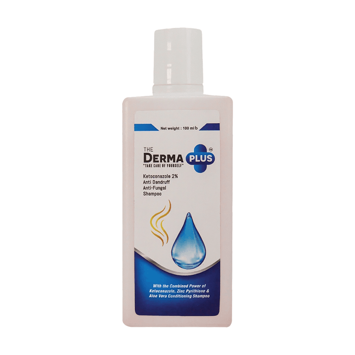 The Derma Plus Ketoconazole 2% Anti-Dandruff &amp; Anti-Fungal Shampoo (100ml)