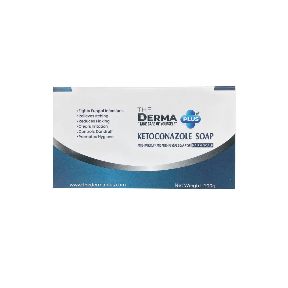 The Derma Plus Ketoconazole Soap (100g)