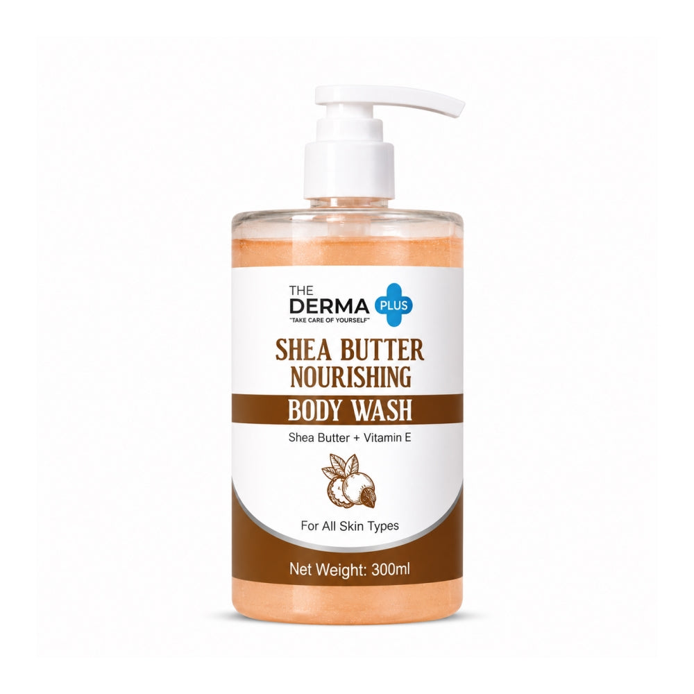 The Derma Plus Shea Butter Nourishing Body Wash (300ml)