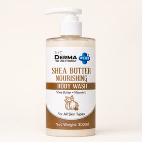 The Derma Plus Shea Butter Nourishing Body Wash (300ml)
