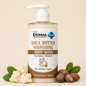 The Derma Plus Shea Butter Nourishing Body Wash (300ml) key ingredients