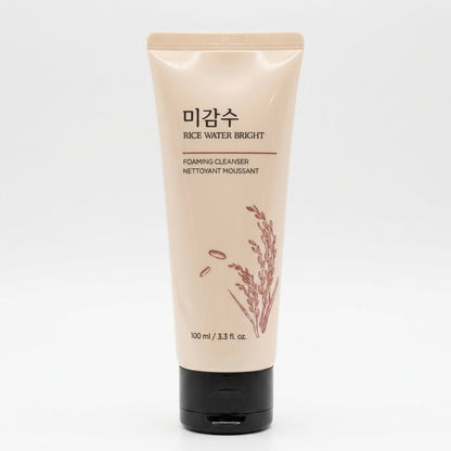 The Face Shop Rice Water Bright Foaming Cleanser (100ml)