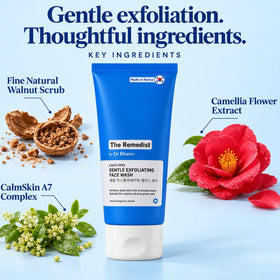 The Remedist by Dr. Rhazes Gentle Exfoliating Face Wash (100ml) key ingredients