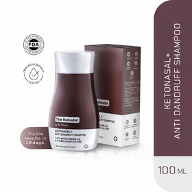 The Remedist by Dr Rhazes Ketonasel + Anti Dandruff Shampoo (100ml)