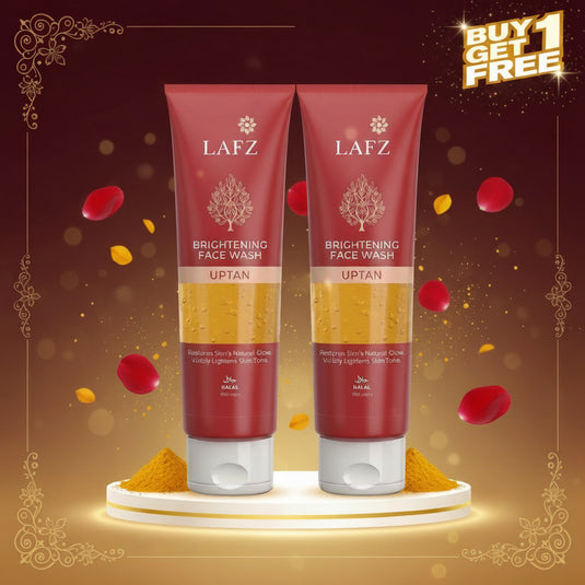 Lafz Uptan Brightening Face Wash (75ml) - Tube (B1G1)