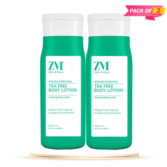 Zayn &amp; Myza Tea Tree Hydration Body Lotion (100ml) - Pack of 02