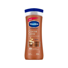 Vaseline Intensive Care Cocoa Glow 48H Moisturising Body Lotion 400ml