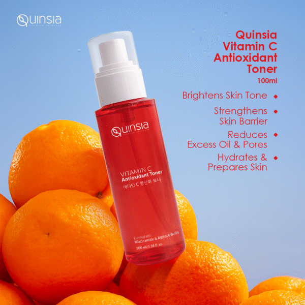 Quinsia Vitamin C Antioxidant Face Wash (120ml)