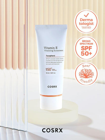 Cosrx Vitamin E Vitalizing Sunscreen SPF 50 (50ml)