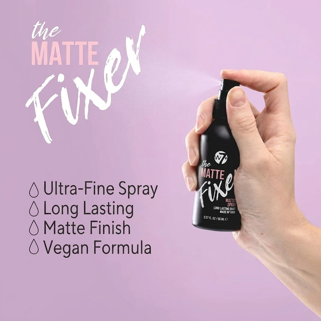 W7 The Matte Fixer Makeup Setting Spray (60ml)-2