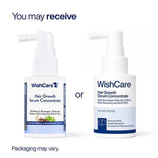 WishCare Hair Growth Concentrate Serum (30ml) packaging