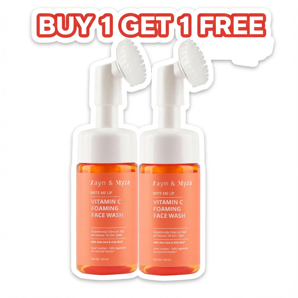 ZM Vitamin C Foaming Face Wash 100ml - (Buy 1 Get 1 Free)