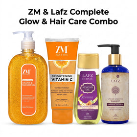 ZM &amp; Lafz  Complete Glow &amp; Hair Care Combo