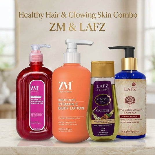 ZM &amp; Lafz Healthy Hair &amp; Glowing Skin Combo