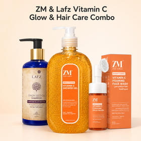 ZM &amp; Lafz Vitamin C Glow &amp; Hair Care Combo
