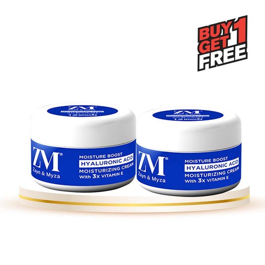 Zayn &amp; Myza Moisture Boost Hyaluronic Acid Moisturizing Cream with 3x Vitamin E (50gm) BD - B1G1