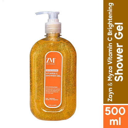 Zayn &amp; Myza Vitamin C Brightening Shower Gel (500ml) - B1G1