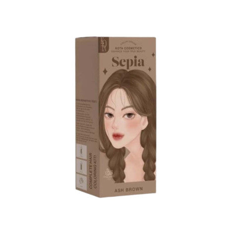 Kota Hair Color Cream Sepia - Ash Brown