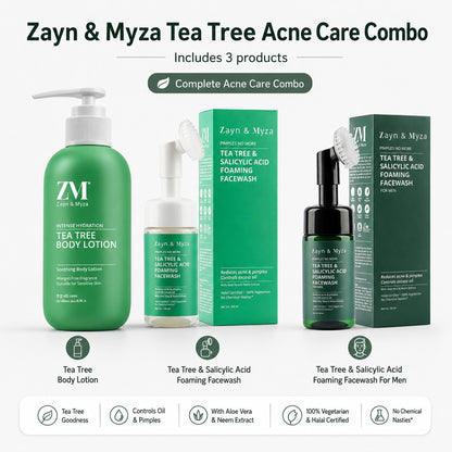 Zayn &amp; Myza Tea Tree Acne Care Combo