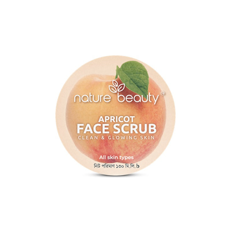 Nature Beauty Appricot Face Scrub (130ml)