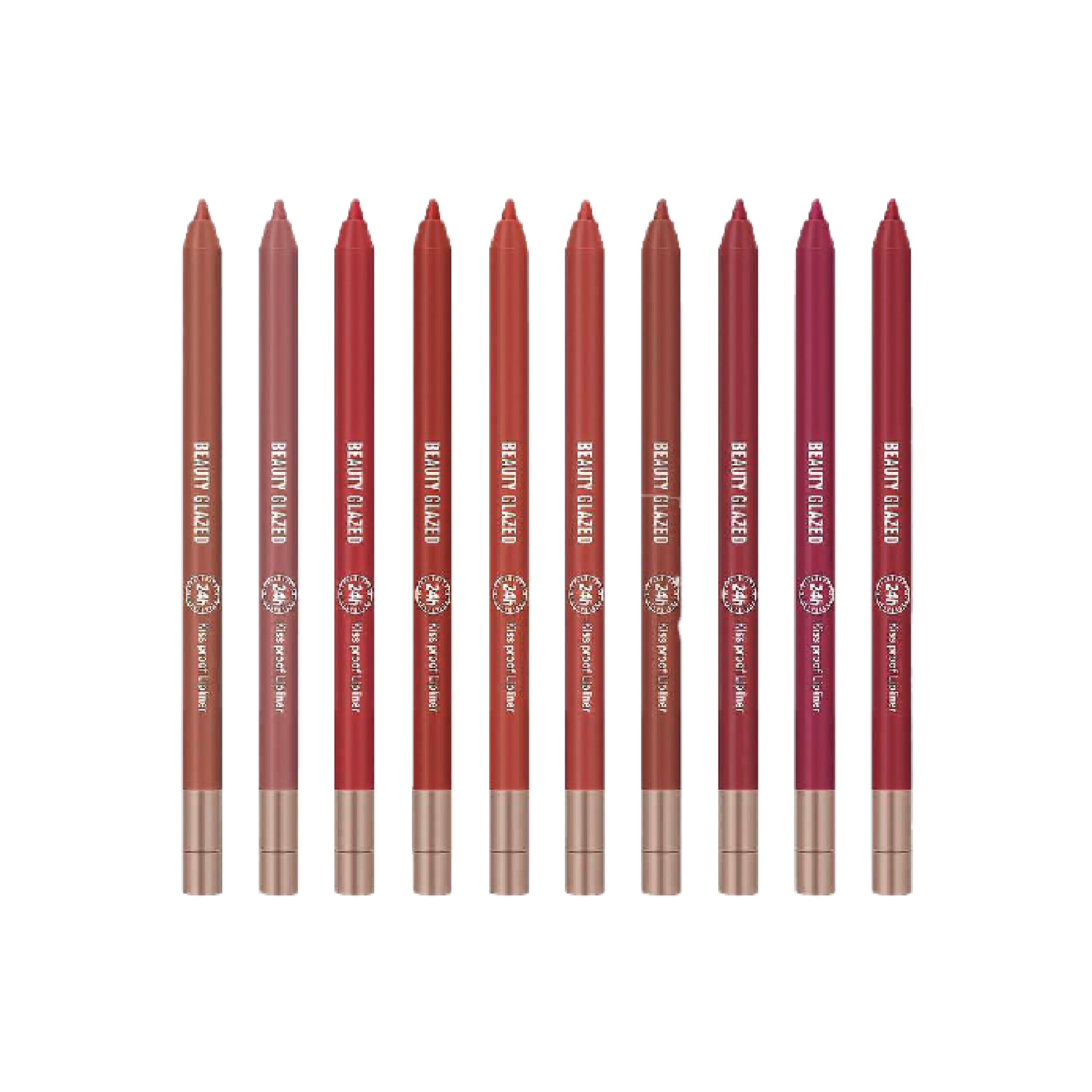 Beauty Glazed Waterproof &amp; Long Lasting Lip Liner - B110 Vintage Brick