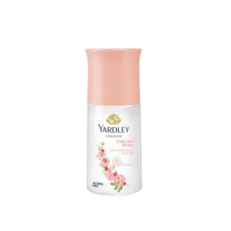 Yardley English Musk Anti Perspirant Roll On 50ml