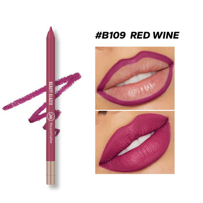 Beauty Glazed Waterproof &amp; Long Lasting Lip Liner - B109 Red Wine