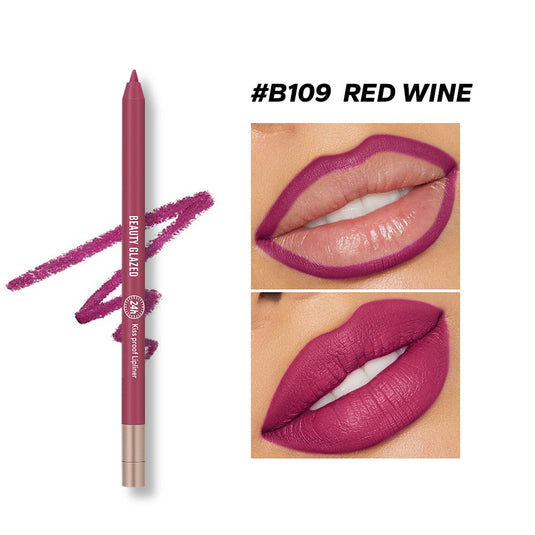 Beauty Glazed Waterproof &amp; Long Lasting Lip Liner - B109 Red Wine