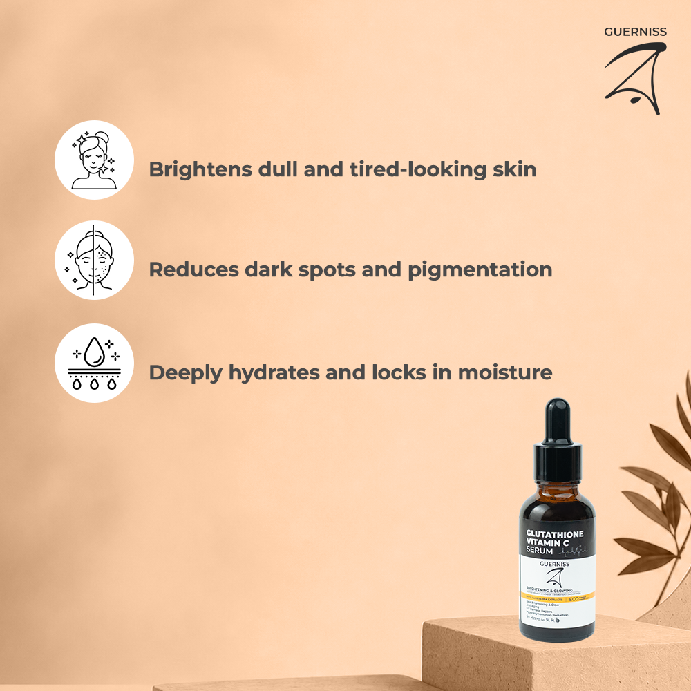 Guerniss Raw Glutathione Vitamin C Face Serum (30ml)