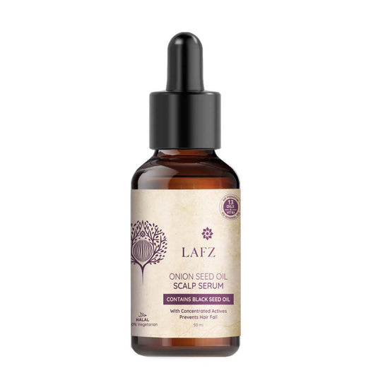 Lafz onion seed oil scalp serum (50ml) - Pack of 02